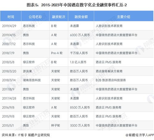 2024中國(guó)酒店數(shù)字化行業(yè)投融資與兼并重組全景洞察